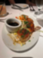 SESAME GINGER SEARED SEA SCALLOPS