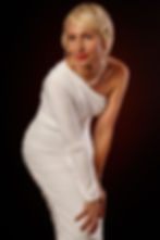 Model posing dor Editorial session. Editorial photoshoot at Valentino Panari Studio London