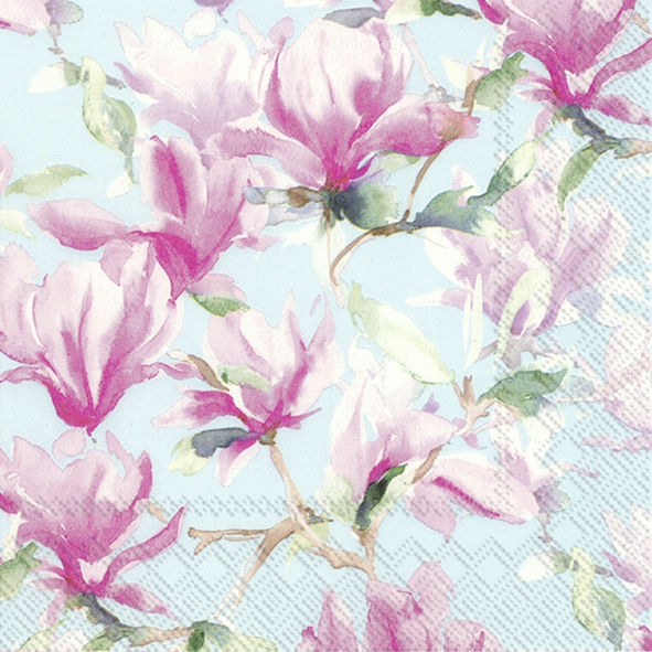 Magnolia Poesie - Decoupage Napkin