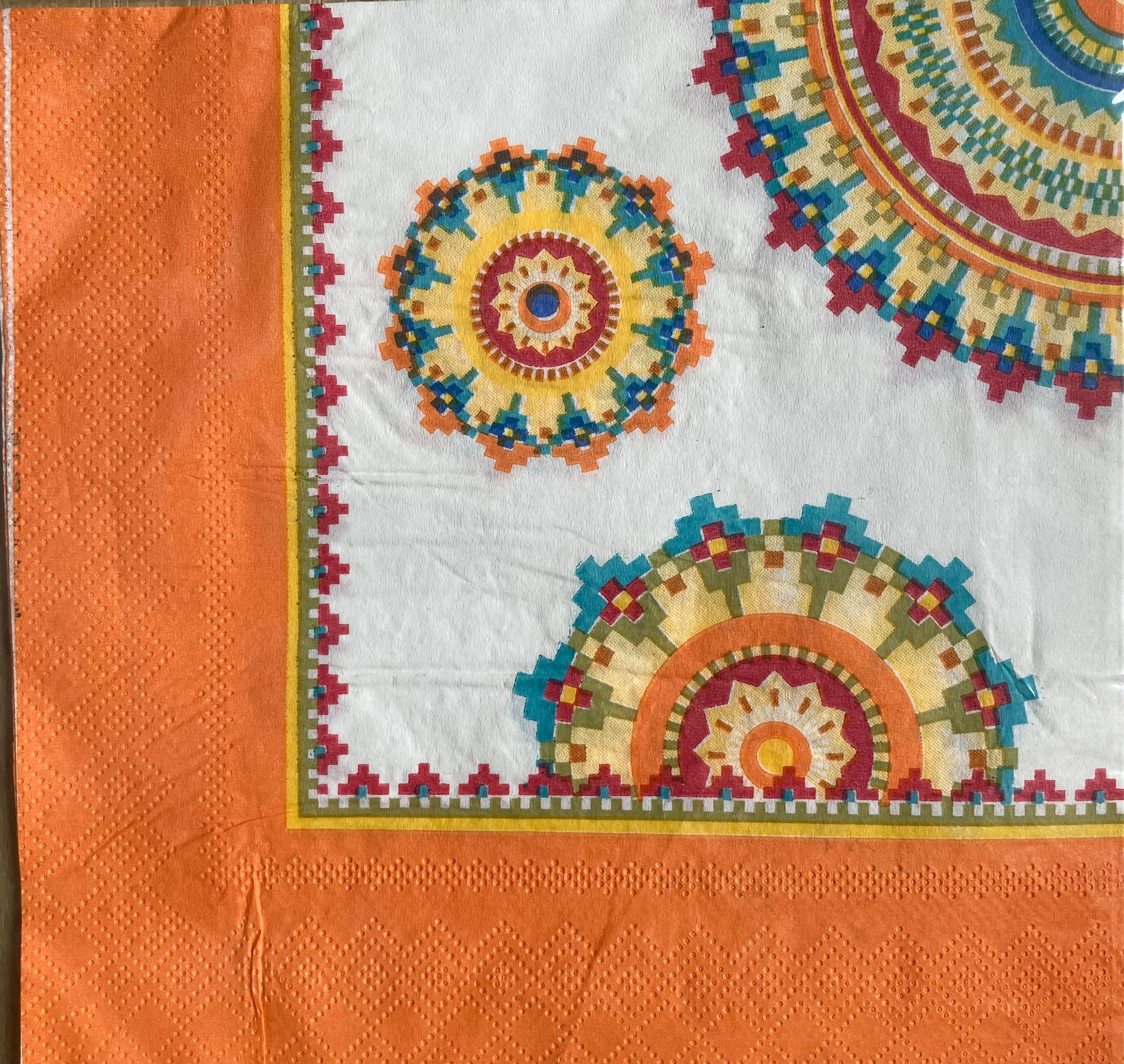 Ethnic - Decoupage Napkin