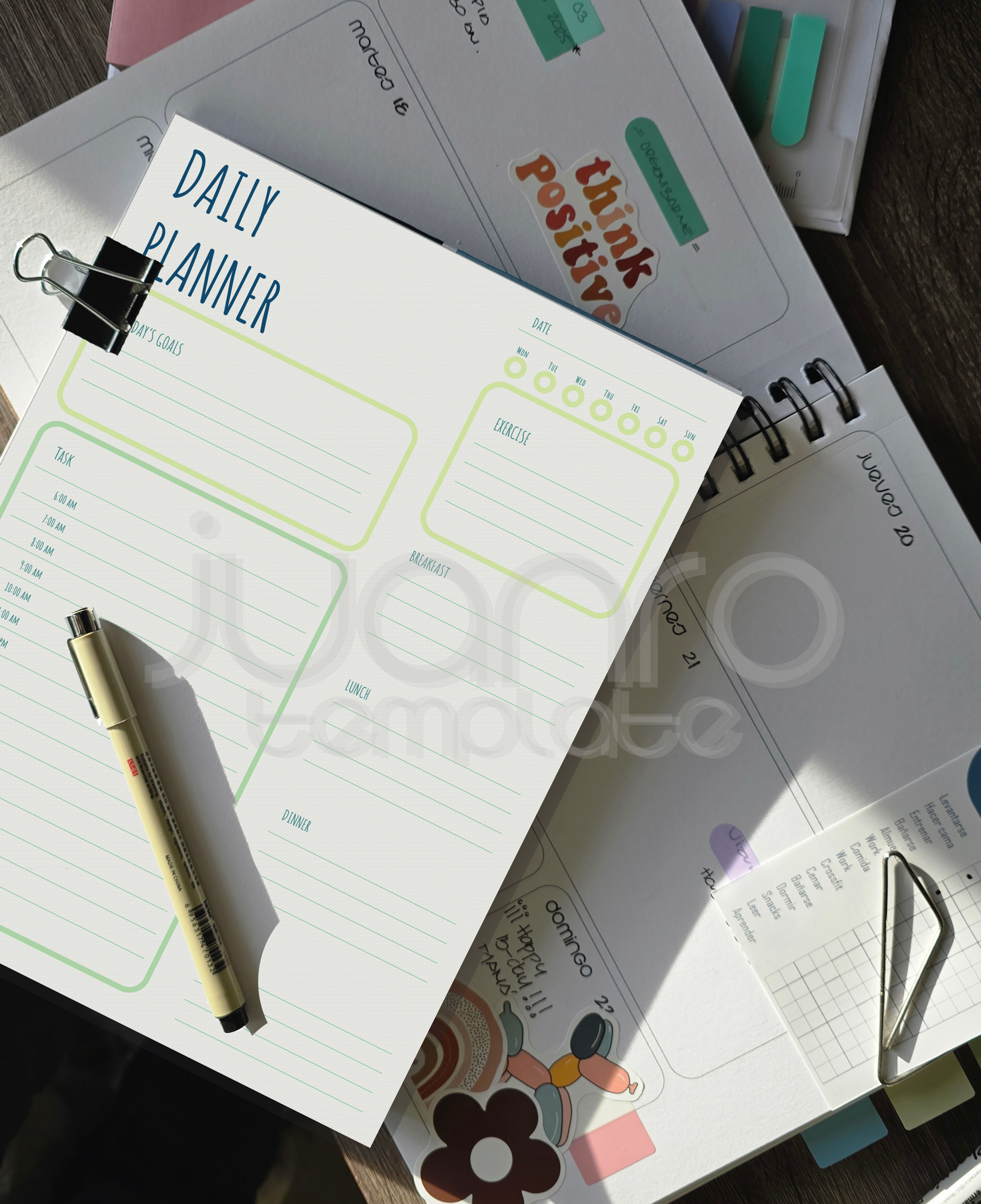 Daily Planner AMAT VERANO EN