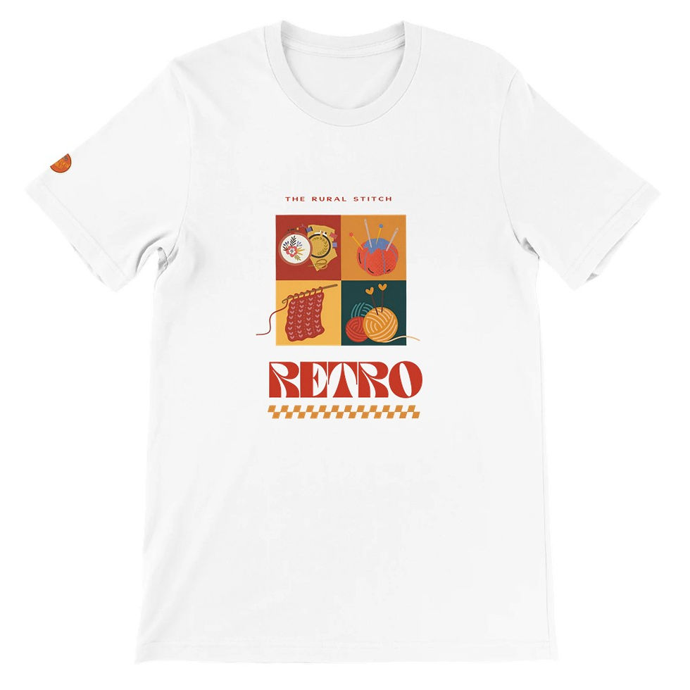 Thumbnail: Retro T-shirt- Unisex- Unisex- The nostalgia collection