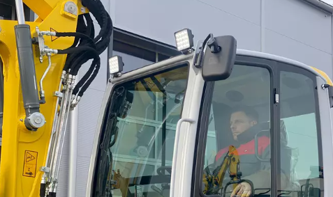 Thumbnail: Wacker EW65 cab lights