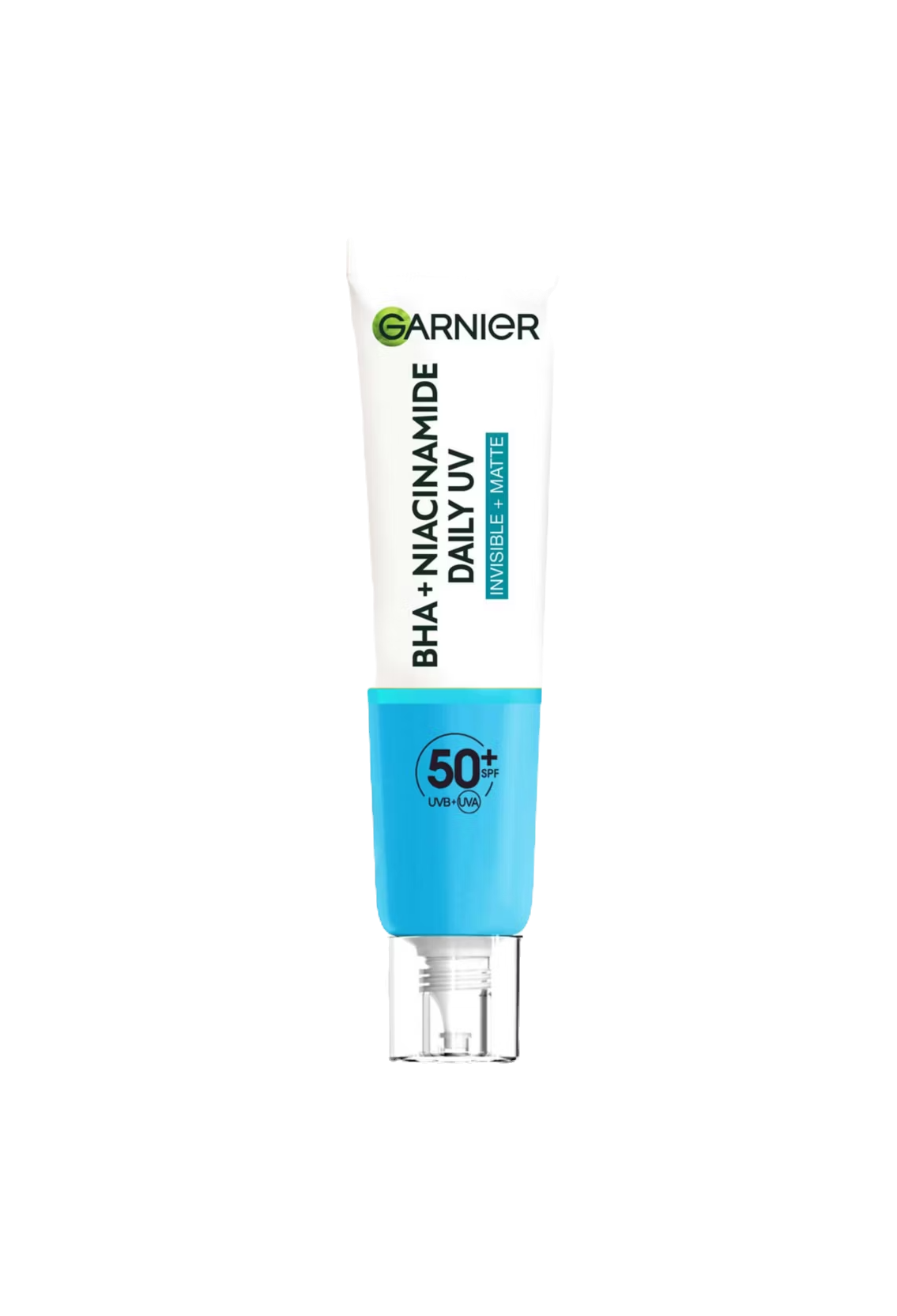 Garnier Daily UV Niacinamide, BHA & AHA, Invisible+Matte-Anti-Imperfection SPF50