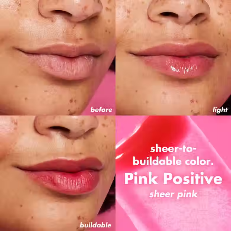 Thumbnail: e.l.f. Sheer For It Blush Tint Buildable Stain For Lips + Cheek - Pink Positive