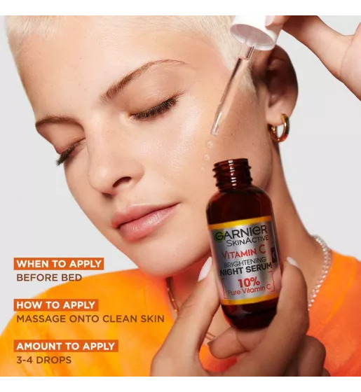 Thumbnail: Garnier Vitamin C Day & Night Serum Set for Face 30ml + 30ml