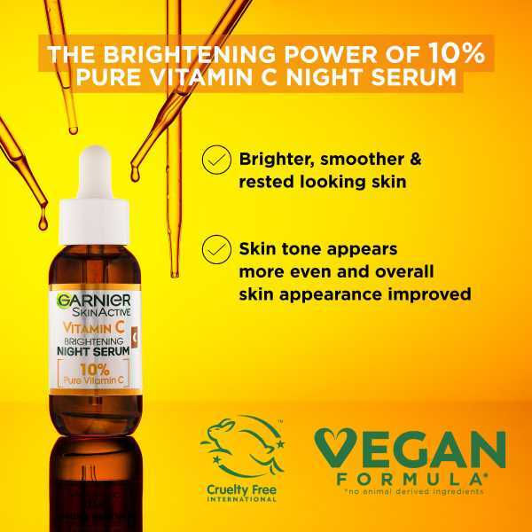 Thumbnail: Garnier Targeted Anti Dark Spot Night Serum with 10% Pure Vitamin C - 30ml