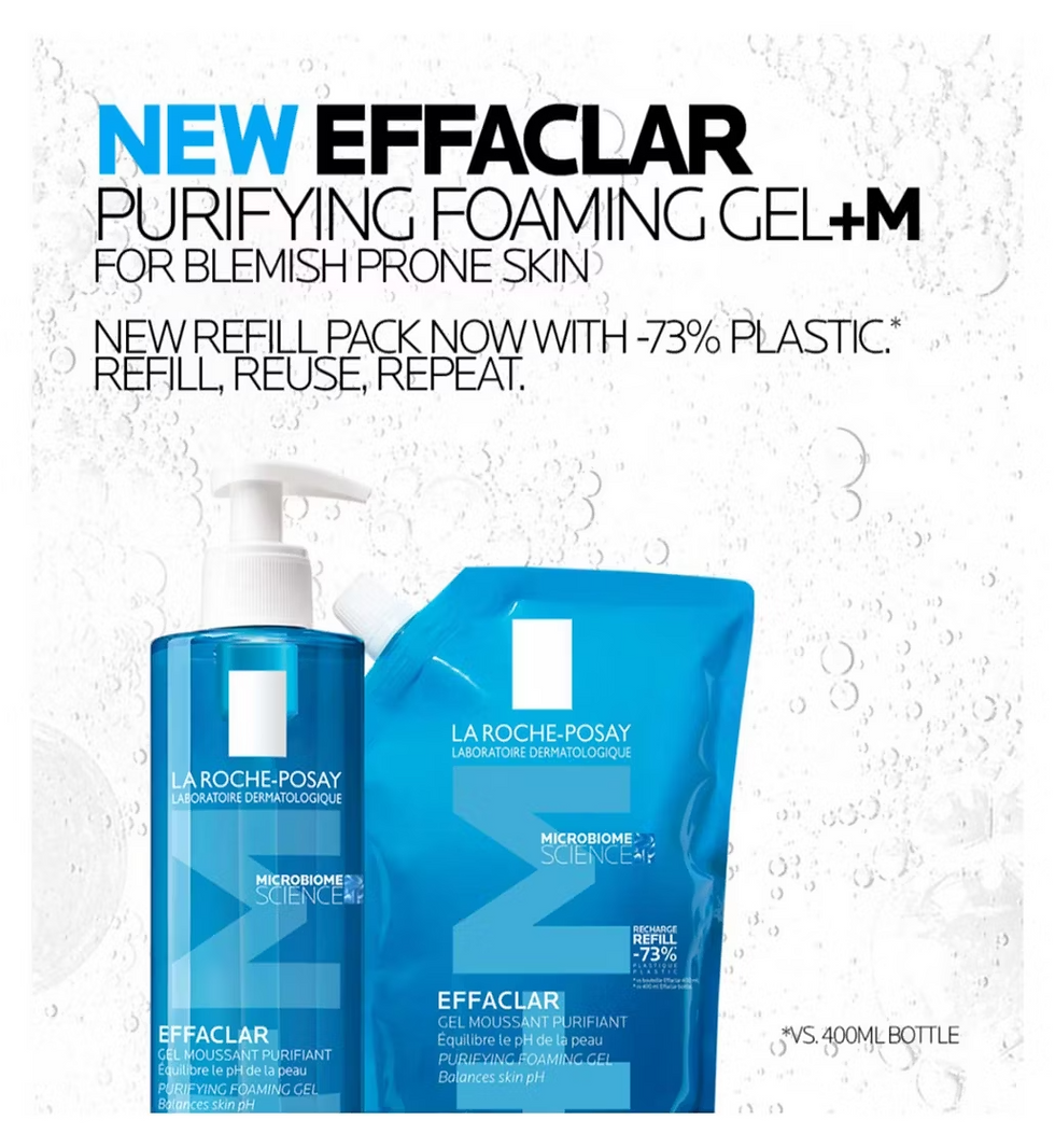 Thumbnail: La Roche-Posay Effaclar Purifying Foaming Gel Cleanser for Oily, Blemish-Prone