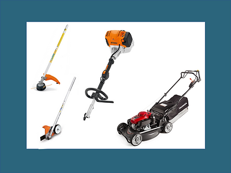 Hire a Lawn Mower, STIHL Lawn Edger and Brush cutter Combo from Easy Hire Tools.