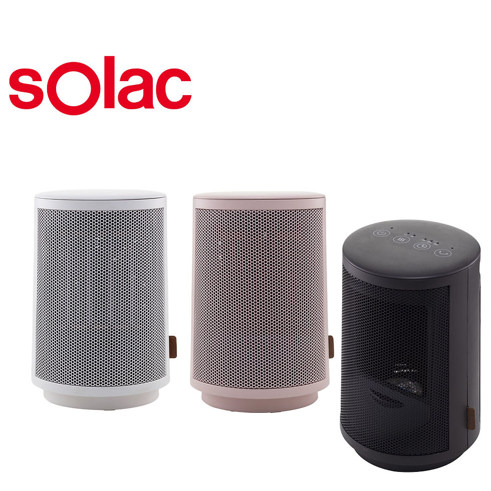 縮圖：【Solac】自動擺頭陶瓷電暖器 SNP-B09 (三色可選)
