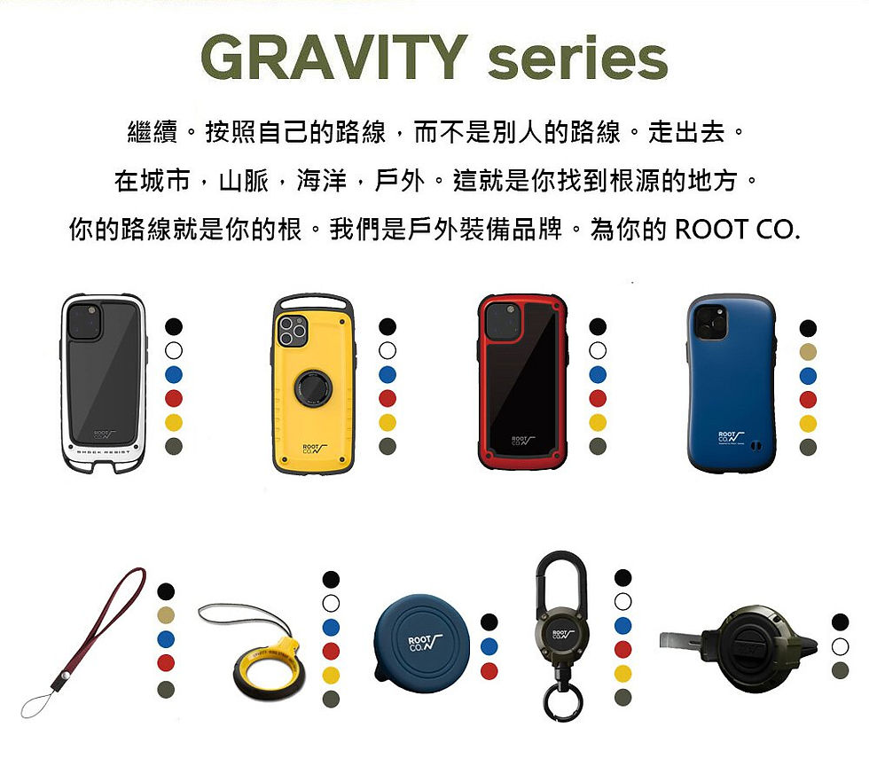 縮圖：【ROOT CO.】 Gravity MAG REEL 360度旋轉多功能登山扣 - 六色