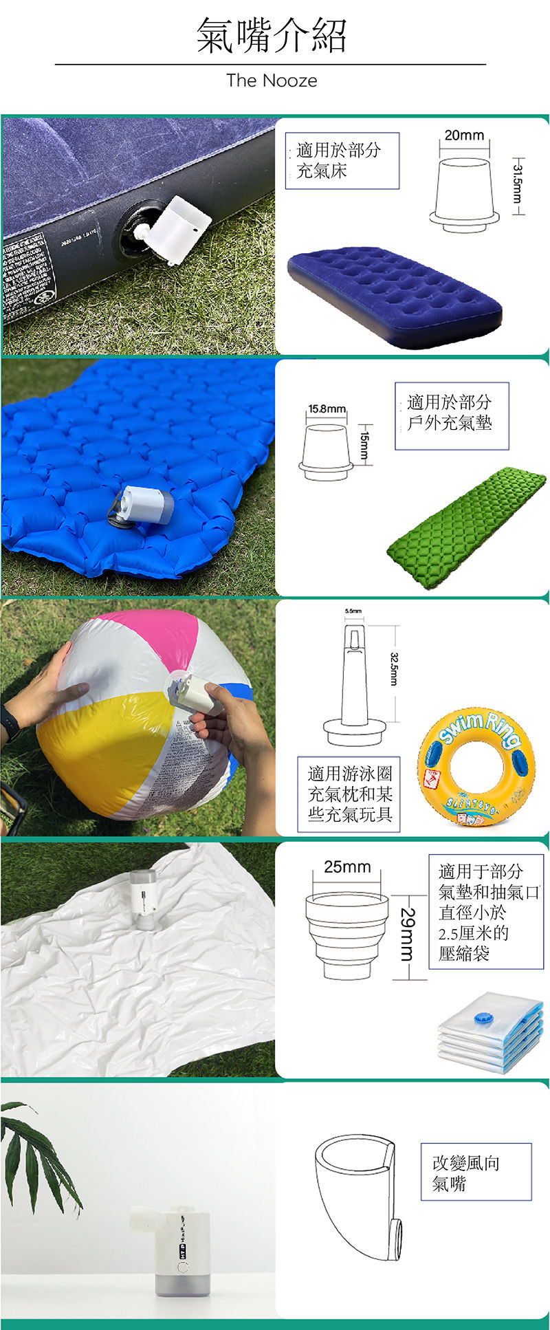 縮圖：【MTiP】多功能便攜式迷你幫浦 MINIPUMP - 軍工黑