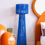Miniature : Lampadaire en Cordage Bleu Majorelle