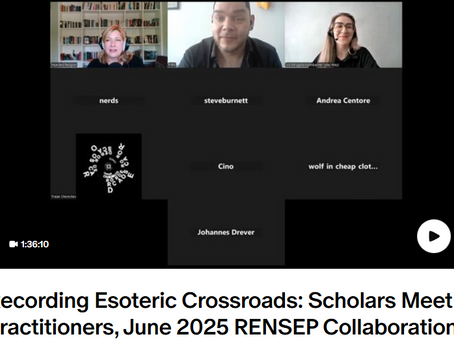 June Recording of Esoteric Crossroads now Available on Patreon!
