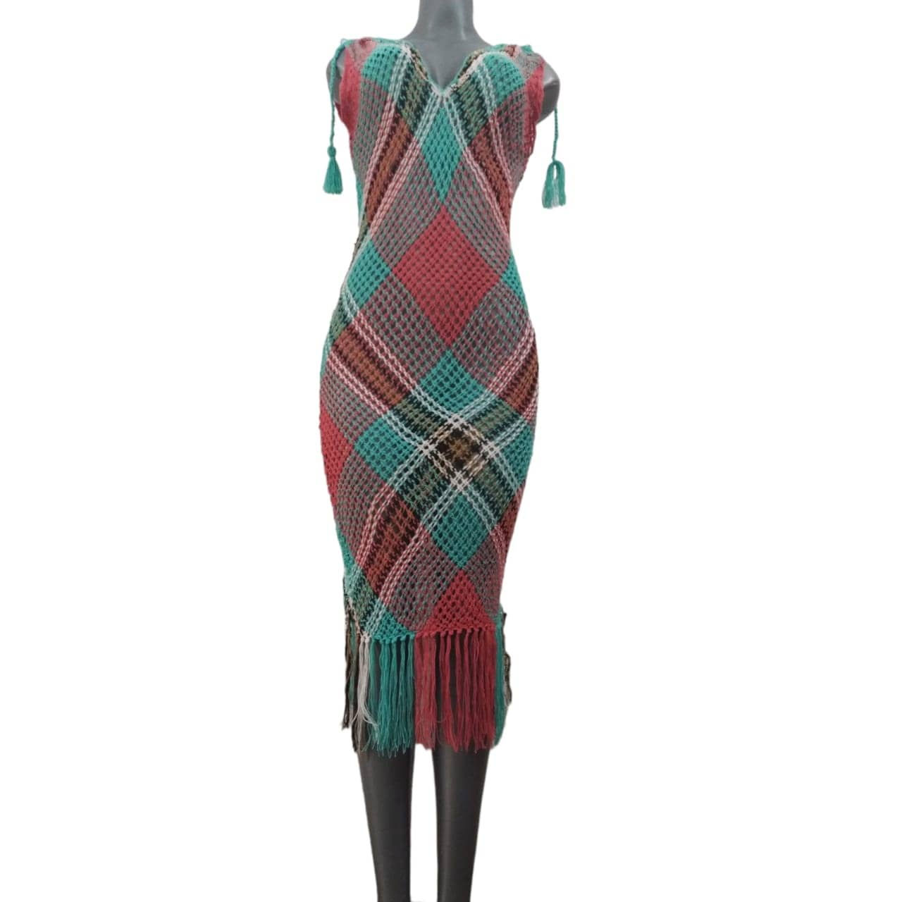 Túnica/"salida de baño" Wayuu (falda larga) - WCK002517