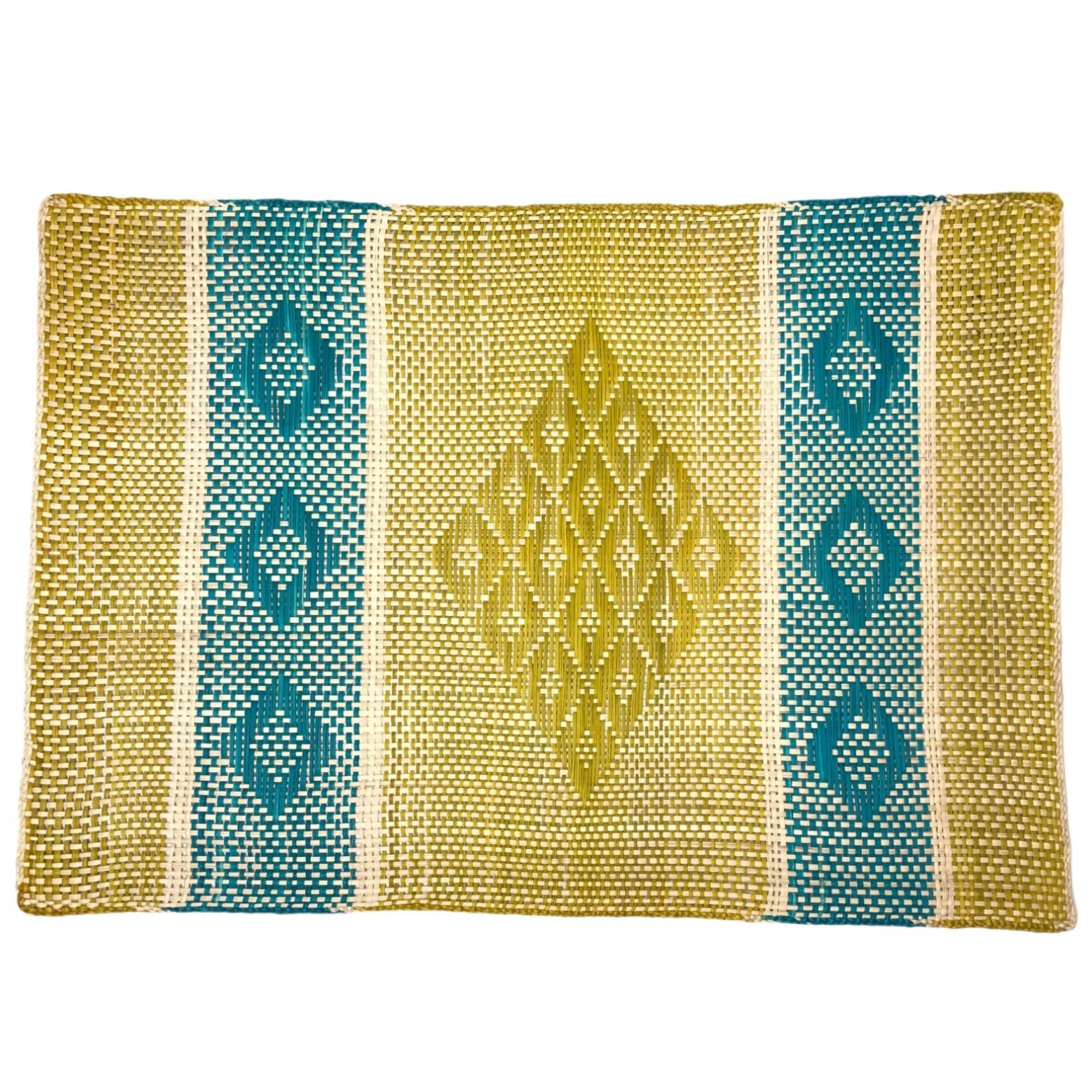 Juego de Mesa Iraca con bordado (6 unidades) - IHD002214