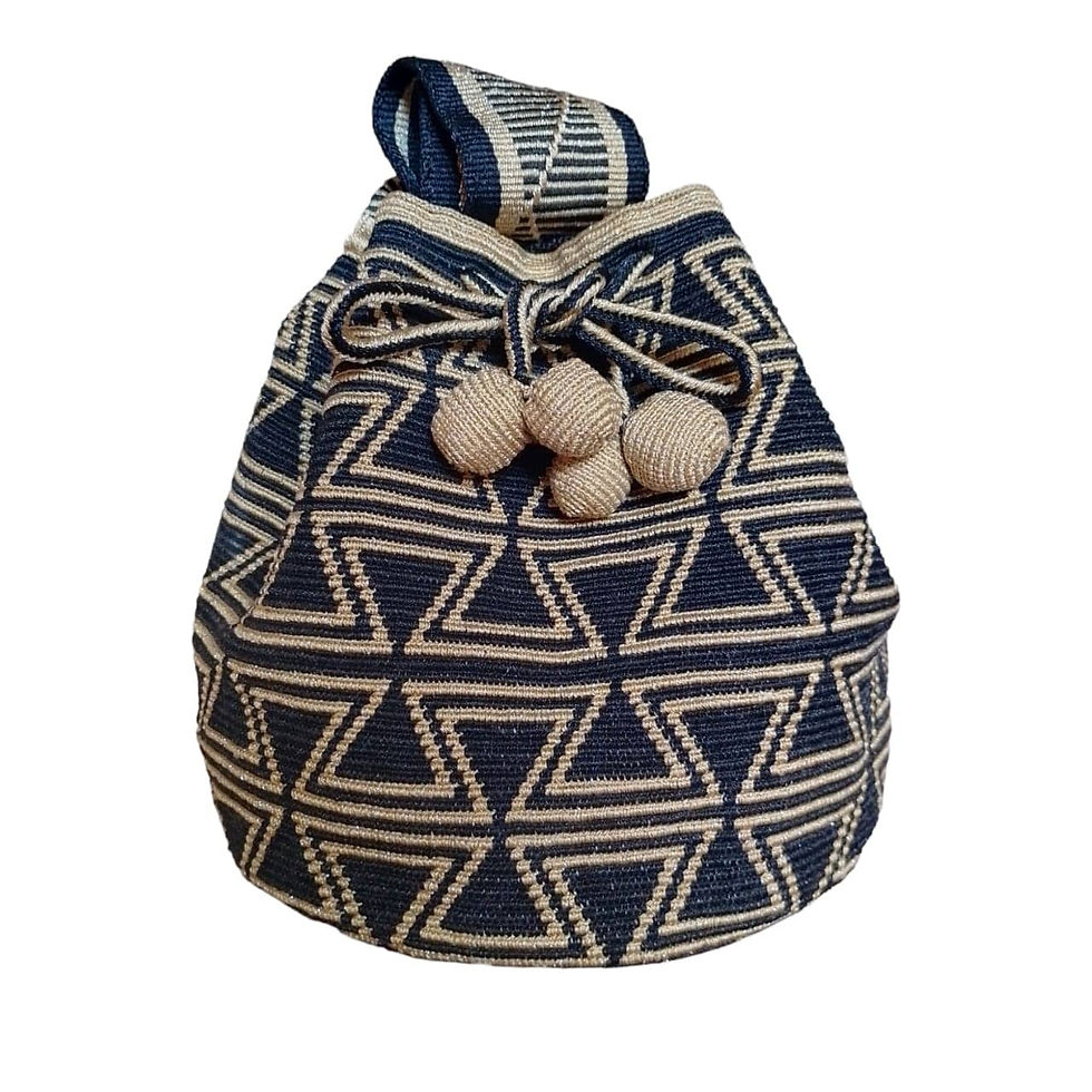 Miniatura: Mochila Wayuu - 1 hebra (1-thread) SPECIAL - W1T002528