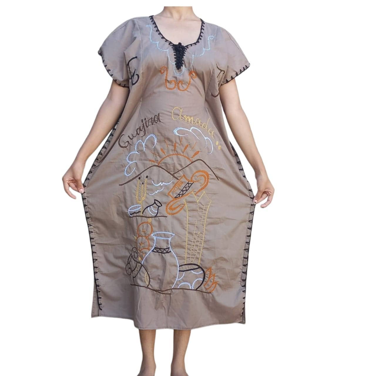 Vestido "manta" Wayuu - WGO002520