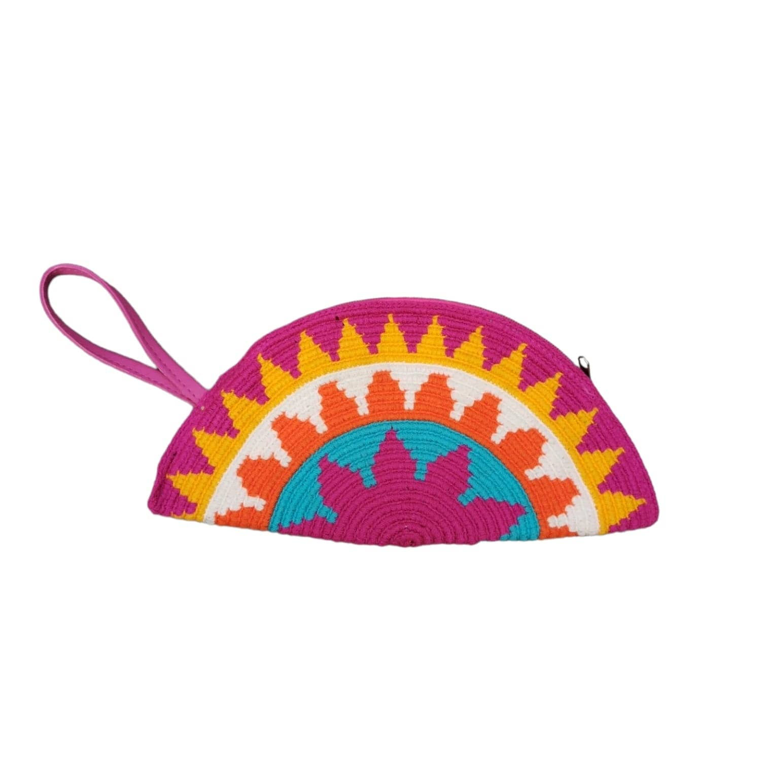 Cartera/ clutch semi-circular (media-luna) - WWS002477