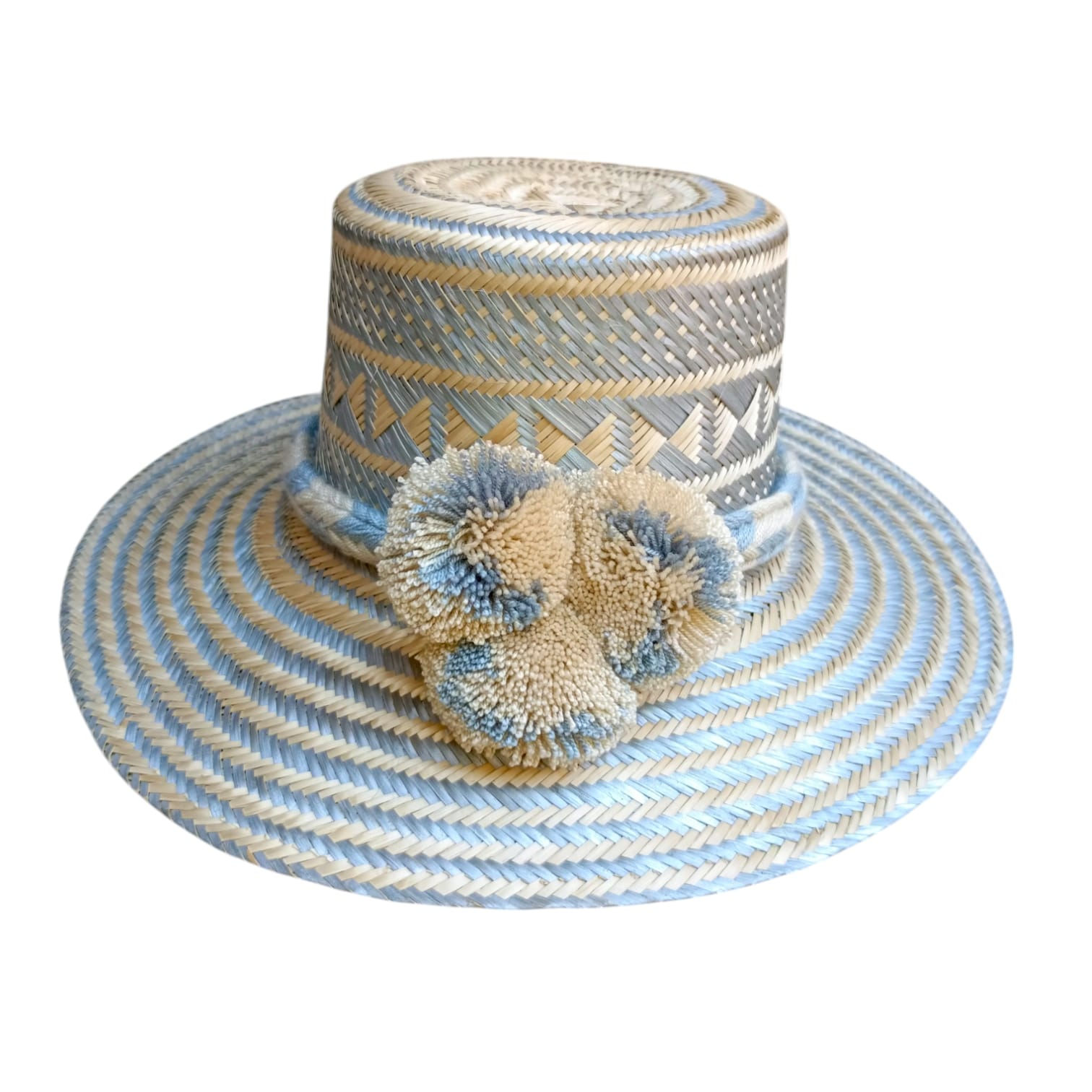 Sombrero Wayuu + cintilla - WHC002814