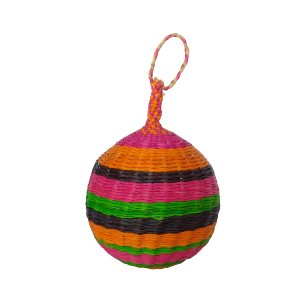 Miniatura: IRACA ethnic Spheres - 8cm diameter - IBB