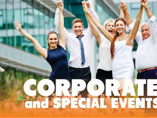 Celebrate Corporate and Special Events in the Air