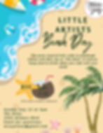 Miss Jay Presents: Little Artists Beach Day