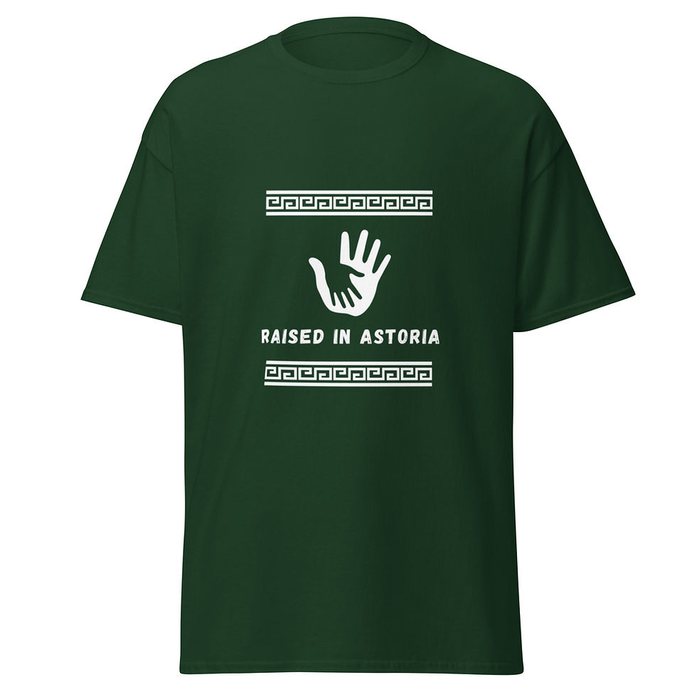 Thumbnail: Raised in Astoria - Men's/Unisex T-Shirt