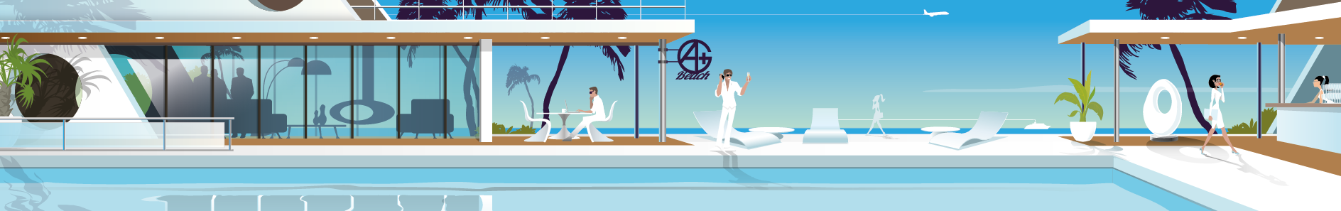 Illustration Années 70 Groupe A Plus