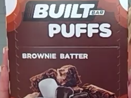 March News: Brownie Batter Built Puffs & Yellow Chirm Mini Built Puffs