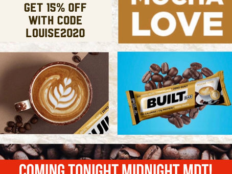 SOLD OUT: Mocha Love Built Bars Return Tonight!