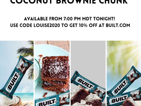 OVER: Coconut Brownie Chunk Available at 7PM MST Tonight!