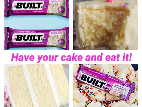 LIMITED EDITION - Birthday Cake With Sprinkles Built Bar!