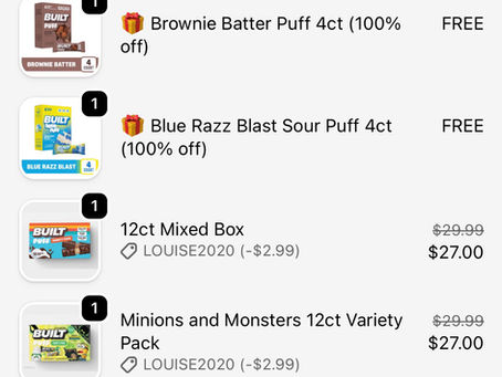 LIVE: FREE Bars With Purchase & Code LOUISE2020 Stacks!