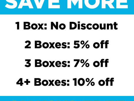OVER: Bulk Buying Discount is Back for Built Bars!
