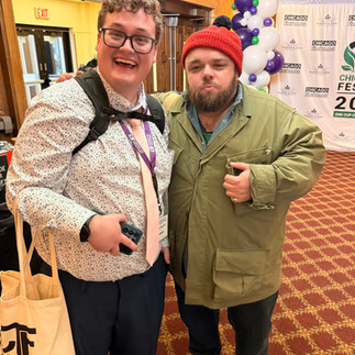 A selfie of Anthony and I