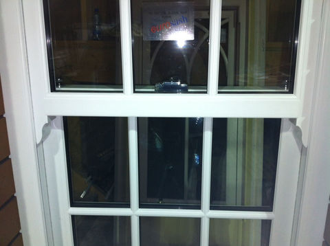 refurbished white sash windows