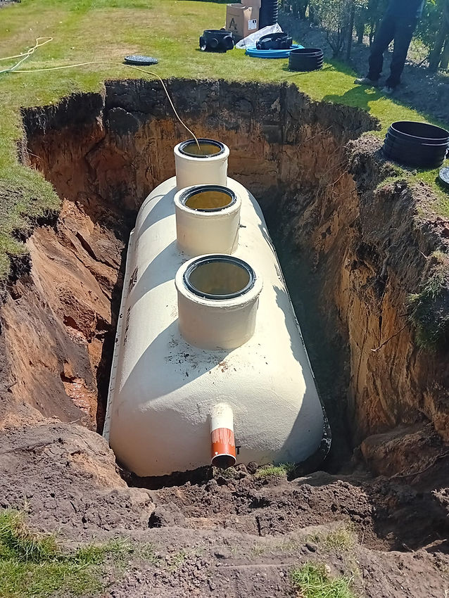 EM Sewage septic tank