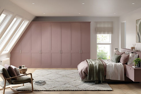 Pink bedroom