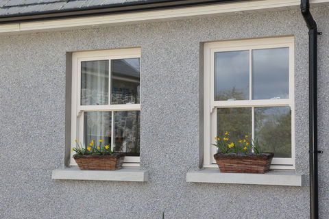 beautiful refurbished sash windows