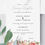 Thumbnail: Blush Floral Wedding Invitations / RSVP