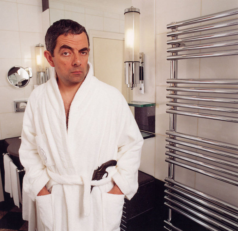 Rowan Atkinson by Côme Bardon