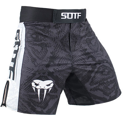 Shorts MMA SOTF Escama de Cobra - Fitness Respirável Tiger Muay Thai