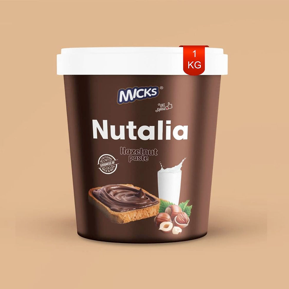 Micks Hazelnut Chocolate Spread, paste, 1kg pack, Hazelnut Paste