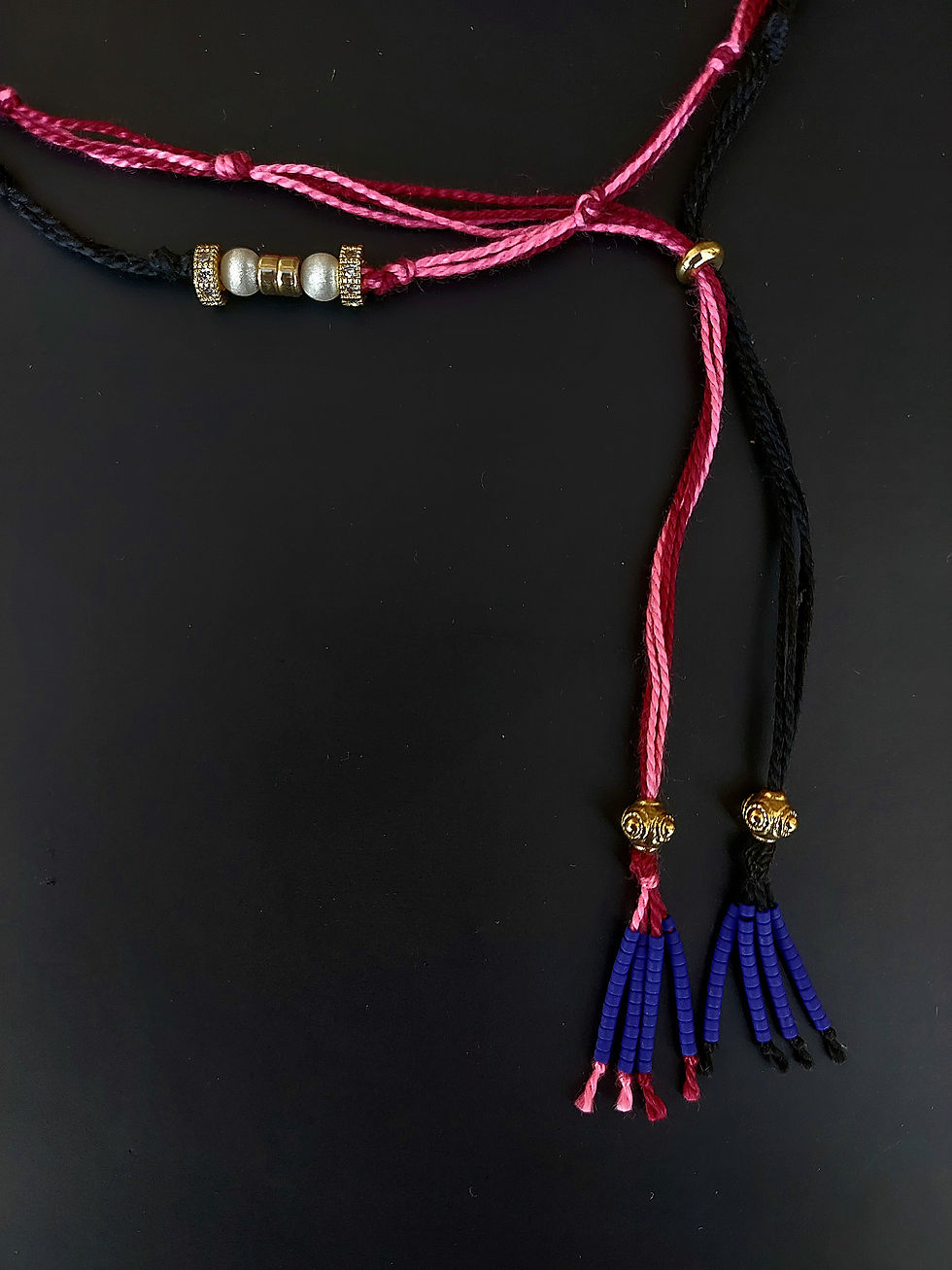 Miniature : Collier KORA rose