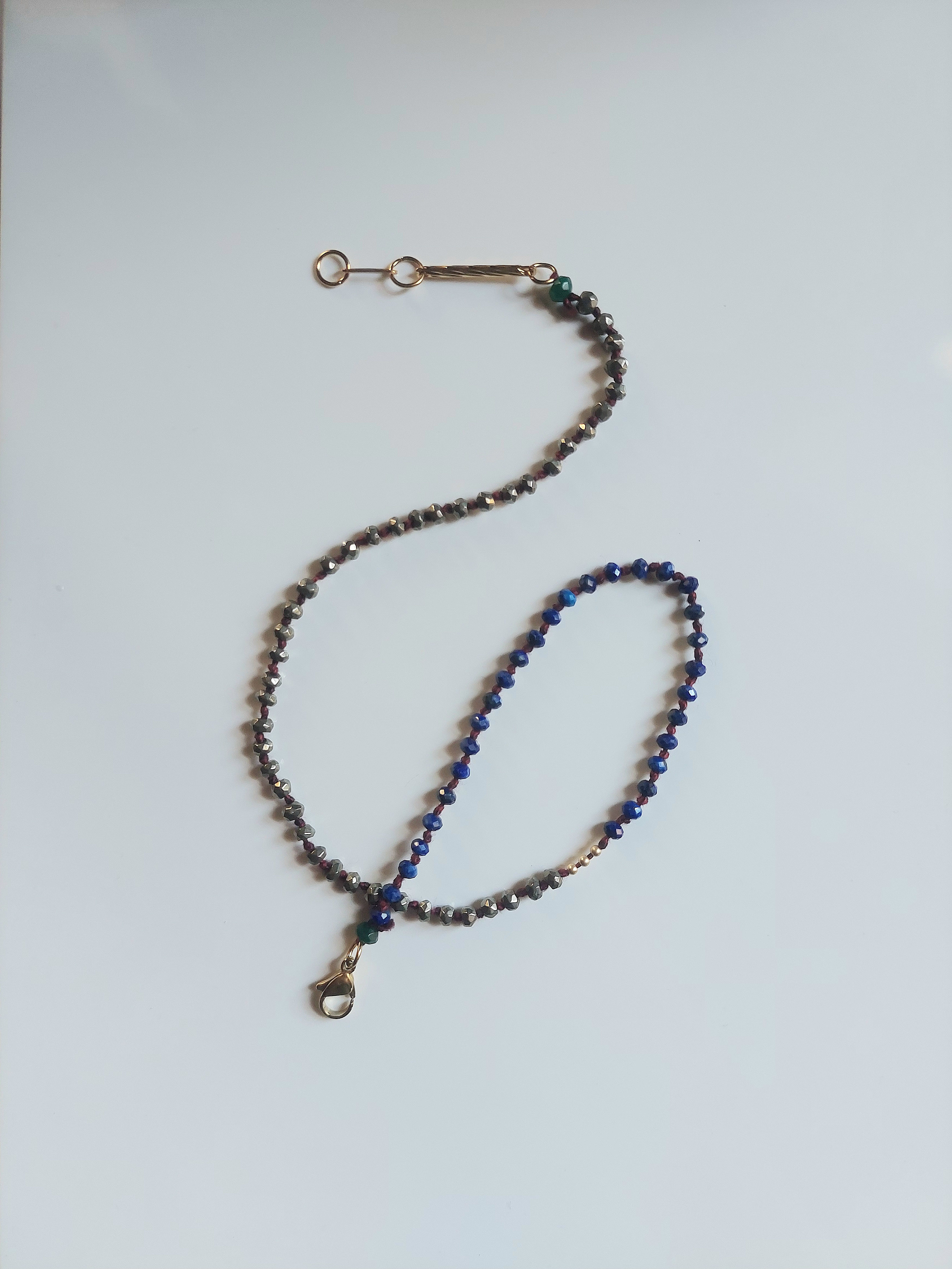 Collier ELLA lapis lazuli