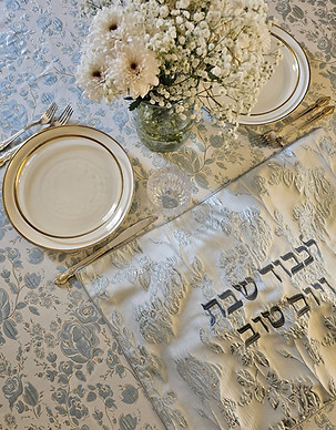 Blue Blossom Tablecloth and Challah cover .jpg