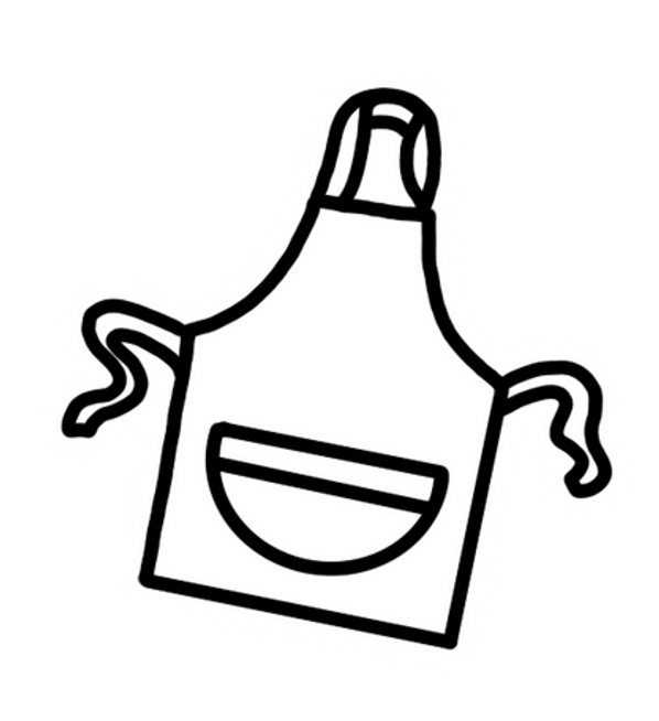 Sticker of an apron made by Marketing Addict