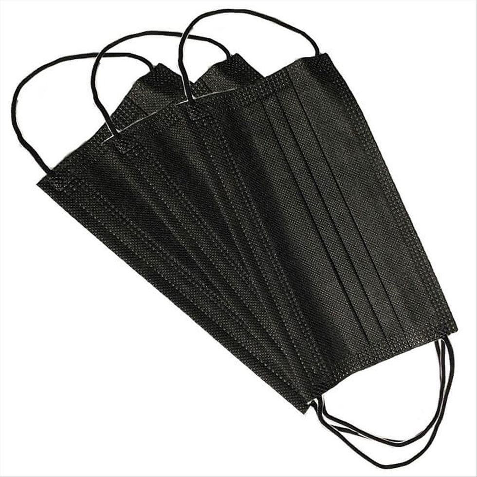 Miniature : Black Disposable Surgical Nose - 50pcs