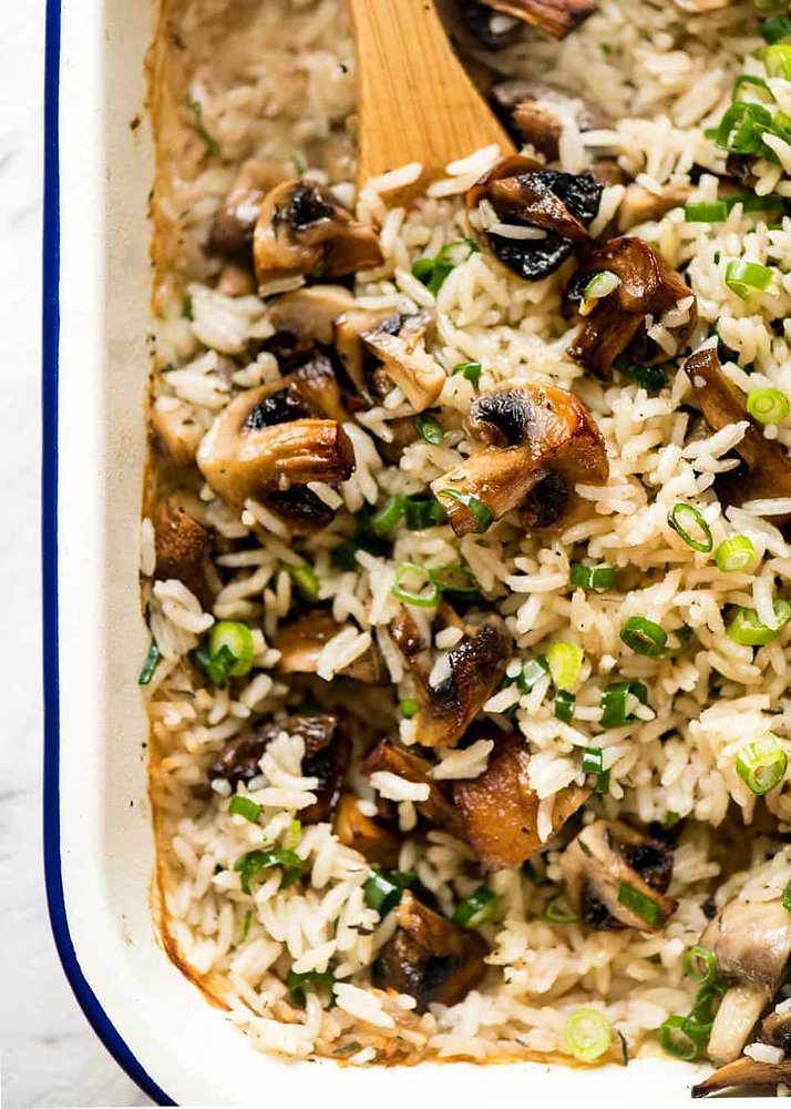 Macarome Rice Baked Mushroom Rice